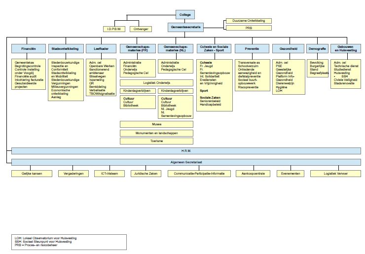 Organigramme  Anderlecht