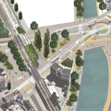 Traveaux square Vandervelde